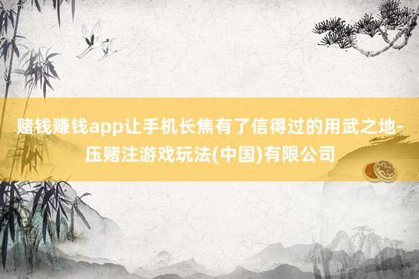 赌钱赚钱app让手机长焦有了信得过的用武之地-压赌注游戏玩法(中国)有限公司