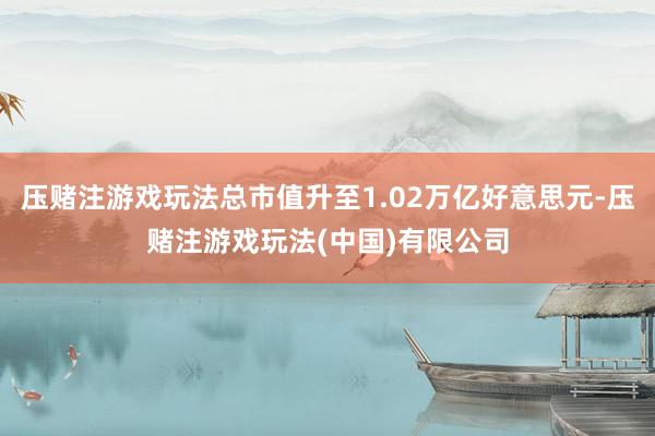 压赌注游戏玩法总市值升至1.02万亿好意思元-压赌注游戏玩法(中国)有限公司