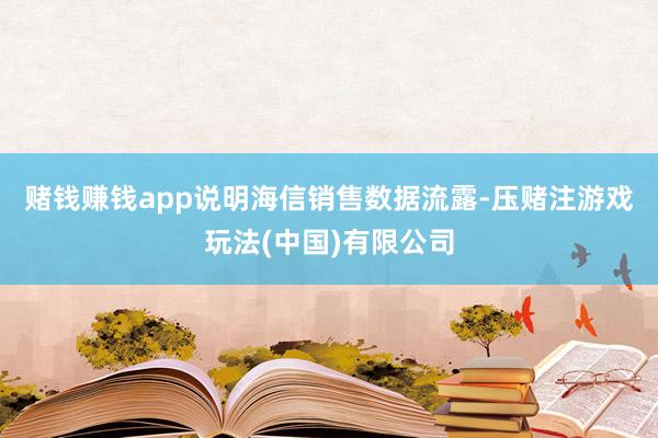 赌钱赚钱app　　说明海信销售数据流露-压赌注游戏玩法(中国)有限公司